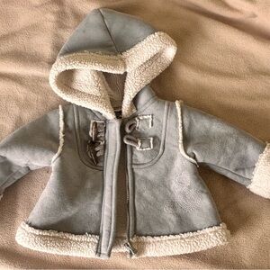 OshKosh B'gosh Gray and Cream Jacket 3mo